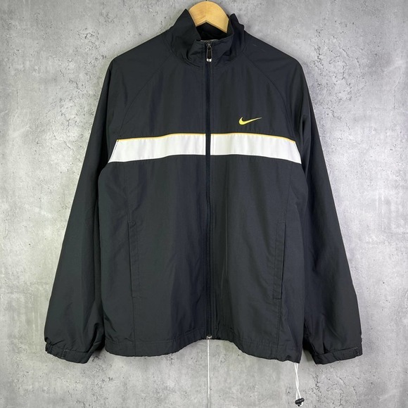 Nike Other - Vintage‎ Nike Grey Windbreaker Track Jacket